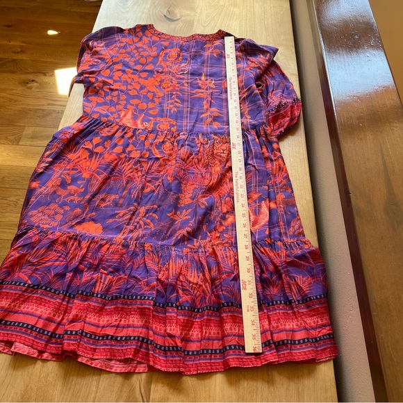 LULASOUL DRESS M MOWGLI CAPSULE LAGENLOOK BOHO WHIMSICAL TROPICAL VACATION CHIC - Picture 10 of 12